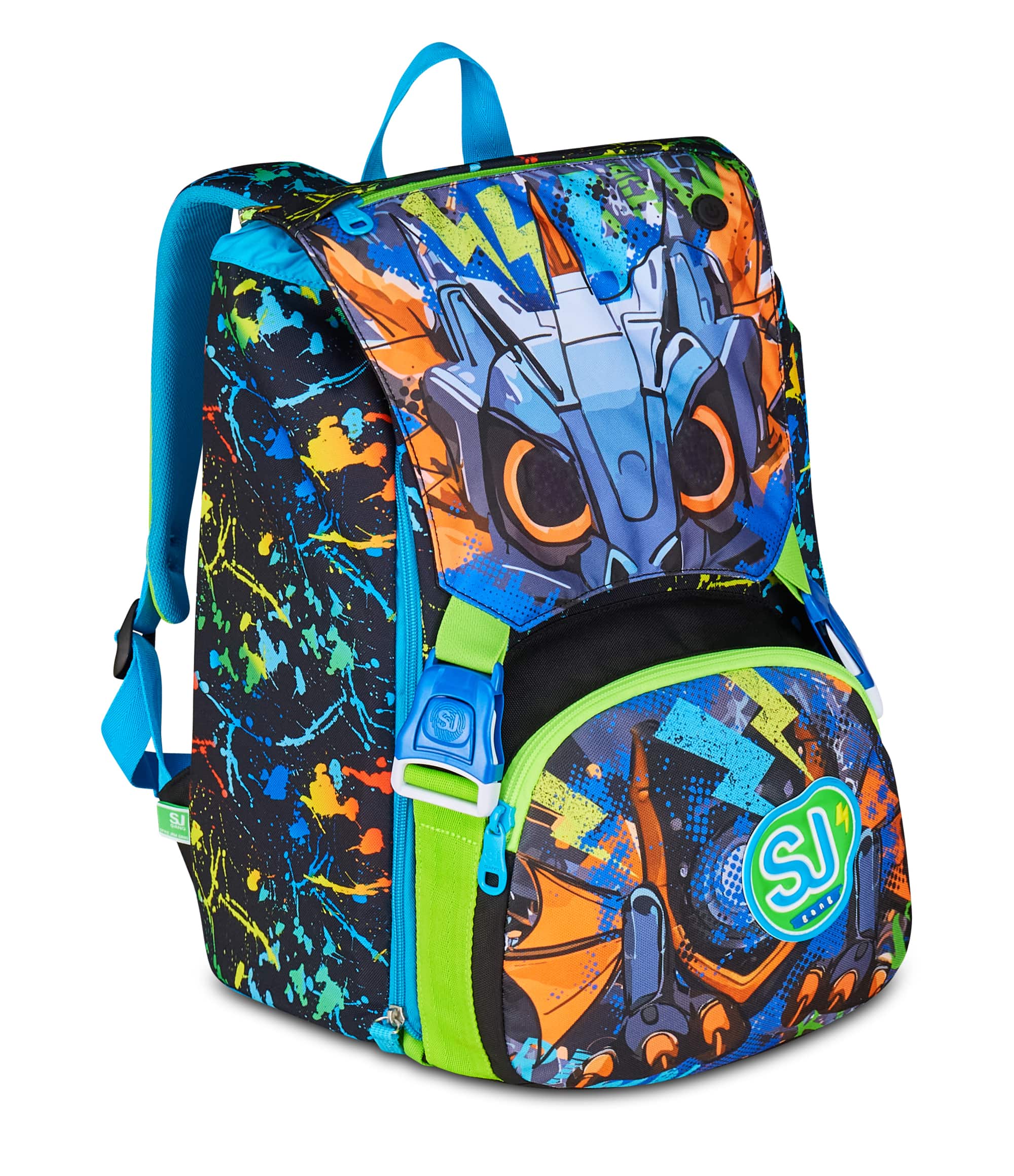 Zaino SJ Gang Sdoppiabile Led Look
