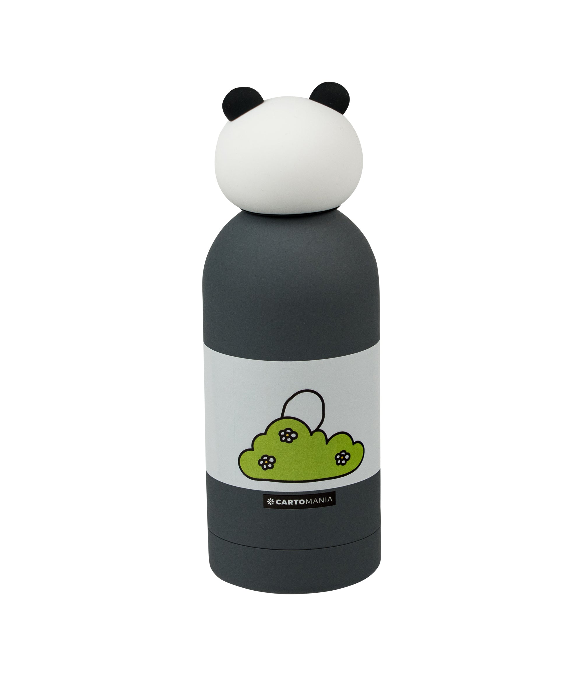 Borraccia con tappo sagomato Panda