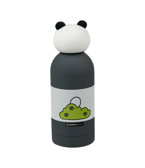 Borraccia con tappo sagomato Panda