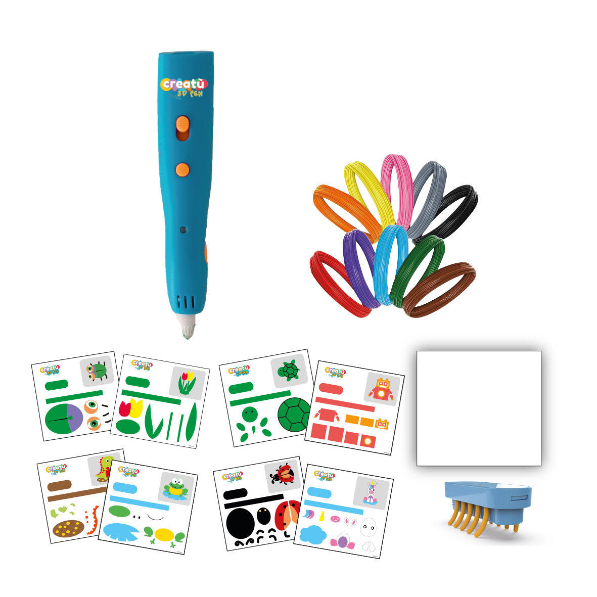 CREATU' PENNA 3D CREATIVA C/ACCESSORI E RICARICHE